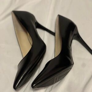 Marc Fisher Black Patent Leather Stiletto Heels - excellent condition